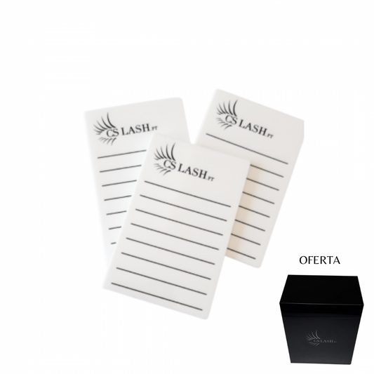 3 Paletes Acrílico - OFERTA LASH BOX